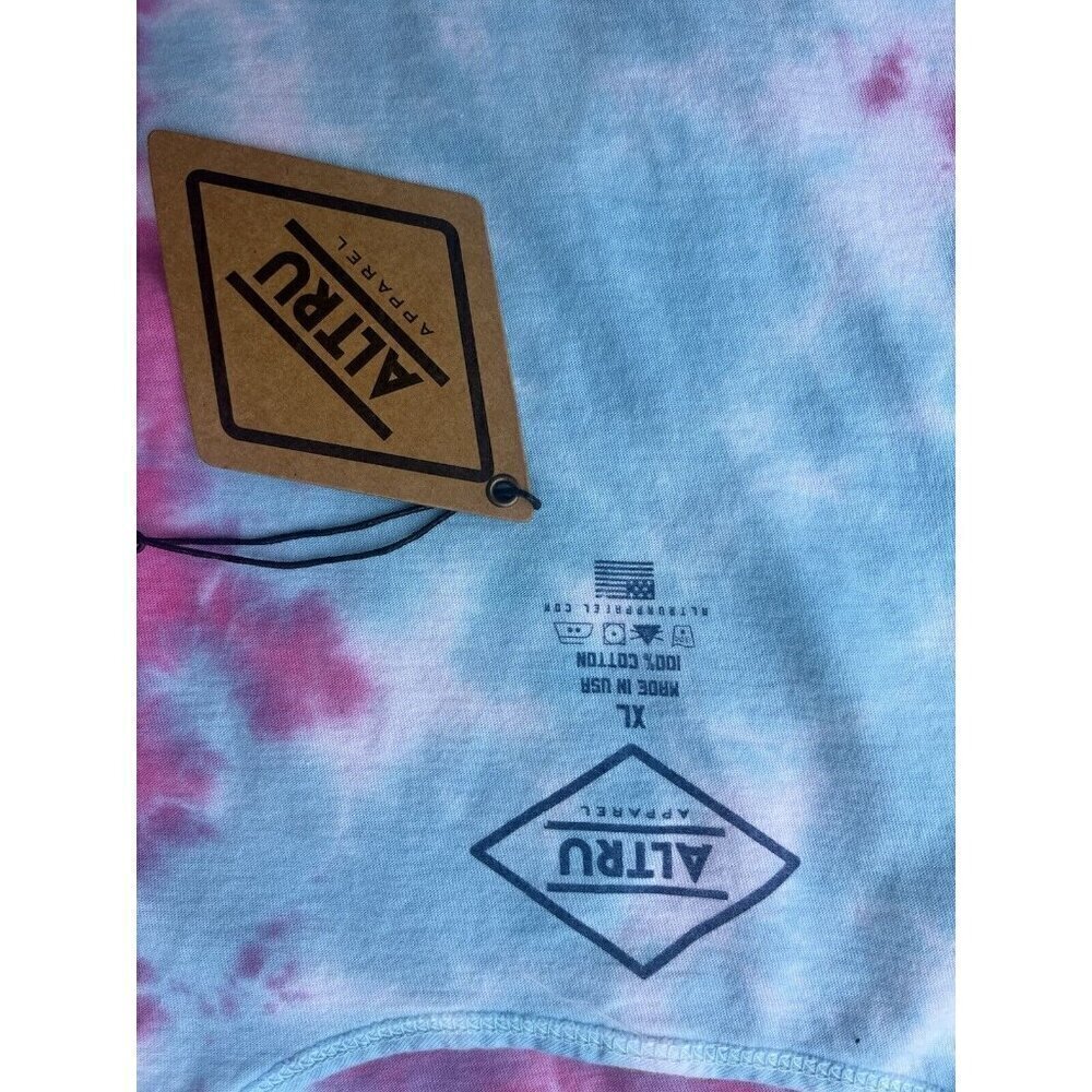 Altru Men's Cotton Tie Dye Sleeveless Surf Tank Shirt L XL - Picture 13 of 16